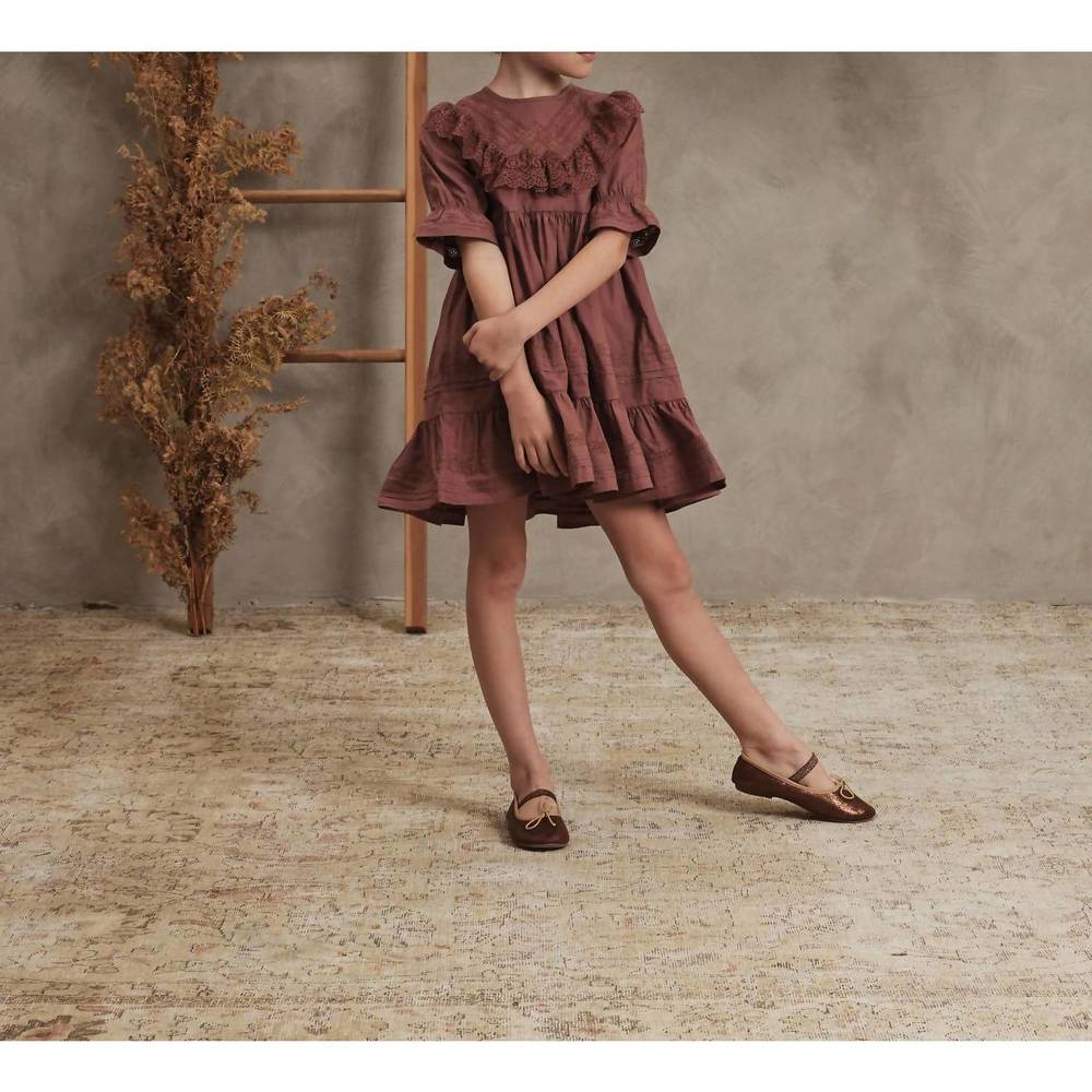 NEW NORALEE genevieve dress in wine